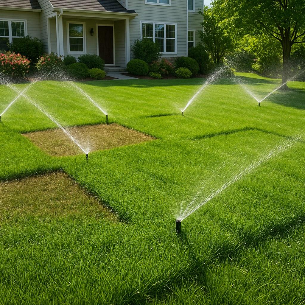Sprinkler system with malfunctioning zones